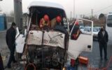 ۶ مصدوم در حادثه ترافیکی بزرگراه آوینی