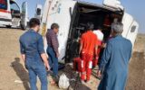 علت واژگونی اتوبوس در اندیمشک تشریح شد
