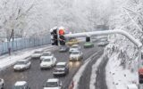 بارش برف و باران در ۲۱ استان