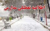 مدارس برخی مناطق تهران غیرحضوری شد