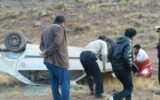 واژگونی پژو در تربت‌حیدریه ۶ مصدوم بر جای گذاشت