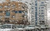 رگبار و بارش باران در تهران