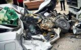 ۱۱کشته و ۳مصدوم در برخورد کامیون با پژو