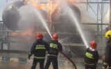آمار مصدومان حادثه آتش سوزی بوتان گاز اهواز