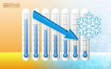 هشدار قرمز برای کاهش شدید دما در ۴ استان