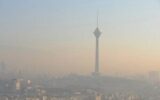 وزش باد شدید و خیزش گرد و خاک در تهران