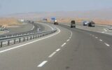 بخشی از بزرگراه آزادگان فرو ریخت