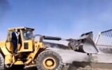 شلیک برای متوقف کردن راننده فراری لودر در نیشابور
