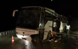 واژگونی اتوبوس ترکیه