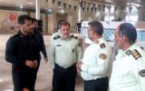 بازدید رئیس پلیس فتا فراجا از پایانه مرزی چذابه