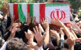 پیکر شهید «ابراهیم مرمزی» وارد اهواز شد.