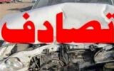تصادف دو دستگاه پژو مرگبار شد