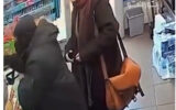 زن شجاع، سارق مسلح را در فروشگاه به فرار واداشت