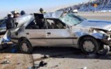 واژگونی خودرو جان 2 نفر را گرفت