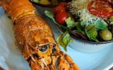 گوشت خرچنگ در رستوران!
