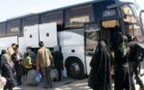 توقیف اتوبوس در مرز مهران به علت نقض مقررات