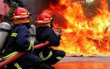 آتش‌سوزی در ساختمان ۱۲ طبقه ستارخان