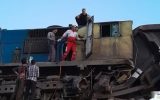 تصادف لوکوموتیو با واگن باری خونین شد