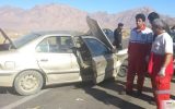 برخورد شدید پژو 405 و پراید