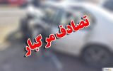 واژگونی اتوبوس در محور سرچم ـ اردبیل