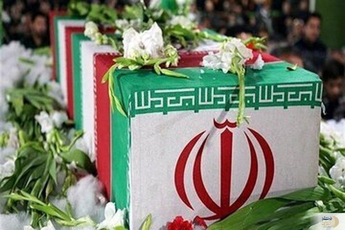 وداع با پیکر طلبه شهید مدافع امنیت