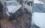 تصادف وحشتناک 18 خودرو با 70 مجروح