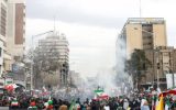 پوشش هلال احمر در راهپیمایی ۲۲ بهمن