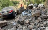 ریزش کوه جان ۶ نفر را گرفت