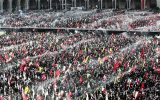 مراسم نماز وداع با رهبر شهید